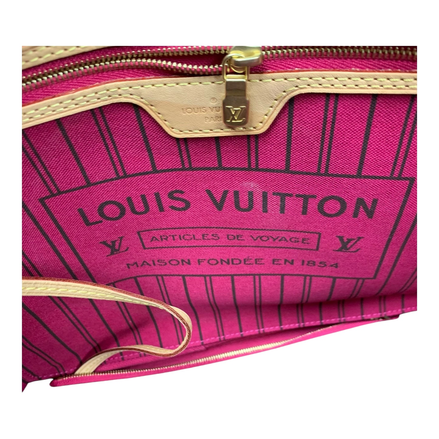 Tote Luxury Designer By Louis Vuitton, Size: Medium