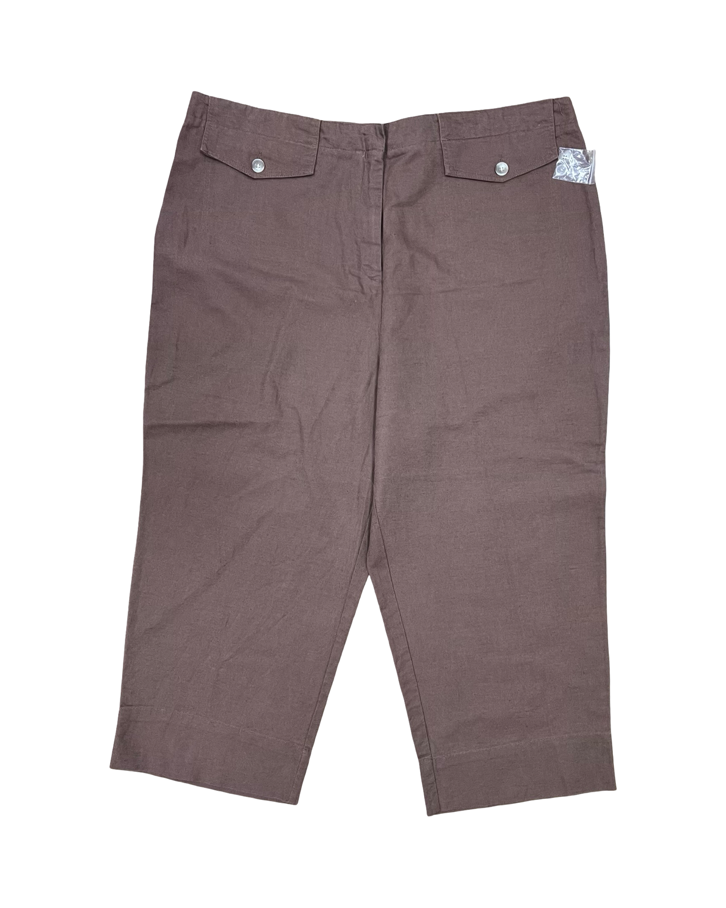 Pants Chinos & Khakis By Northcrest In Brown, Size:22