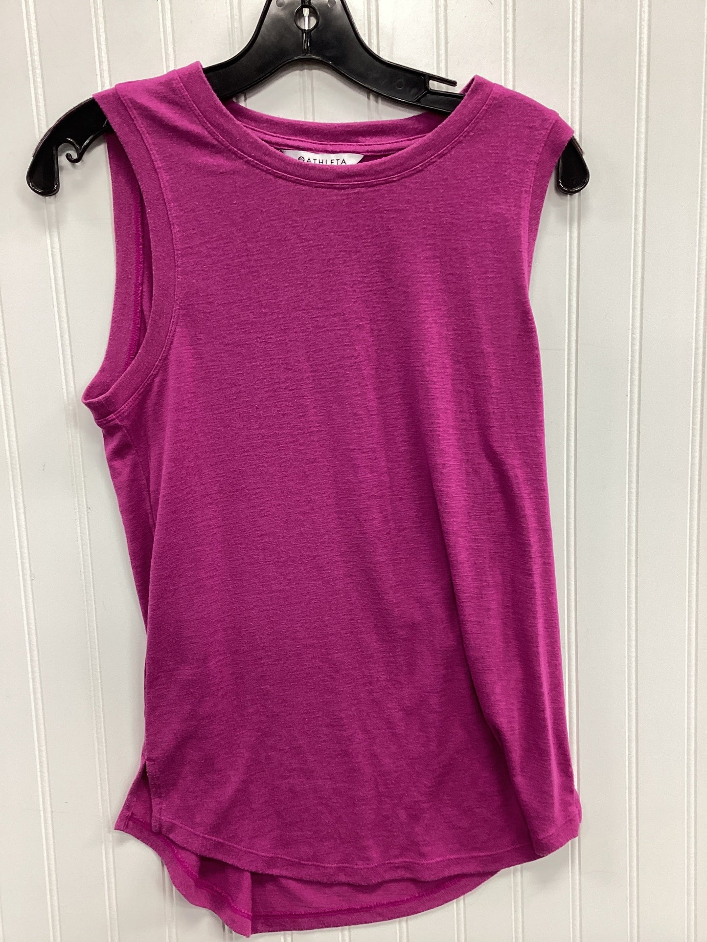 Athletic Tank Top By Athleta In Purple, Size:S