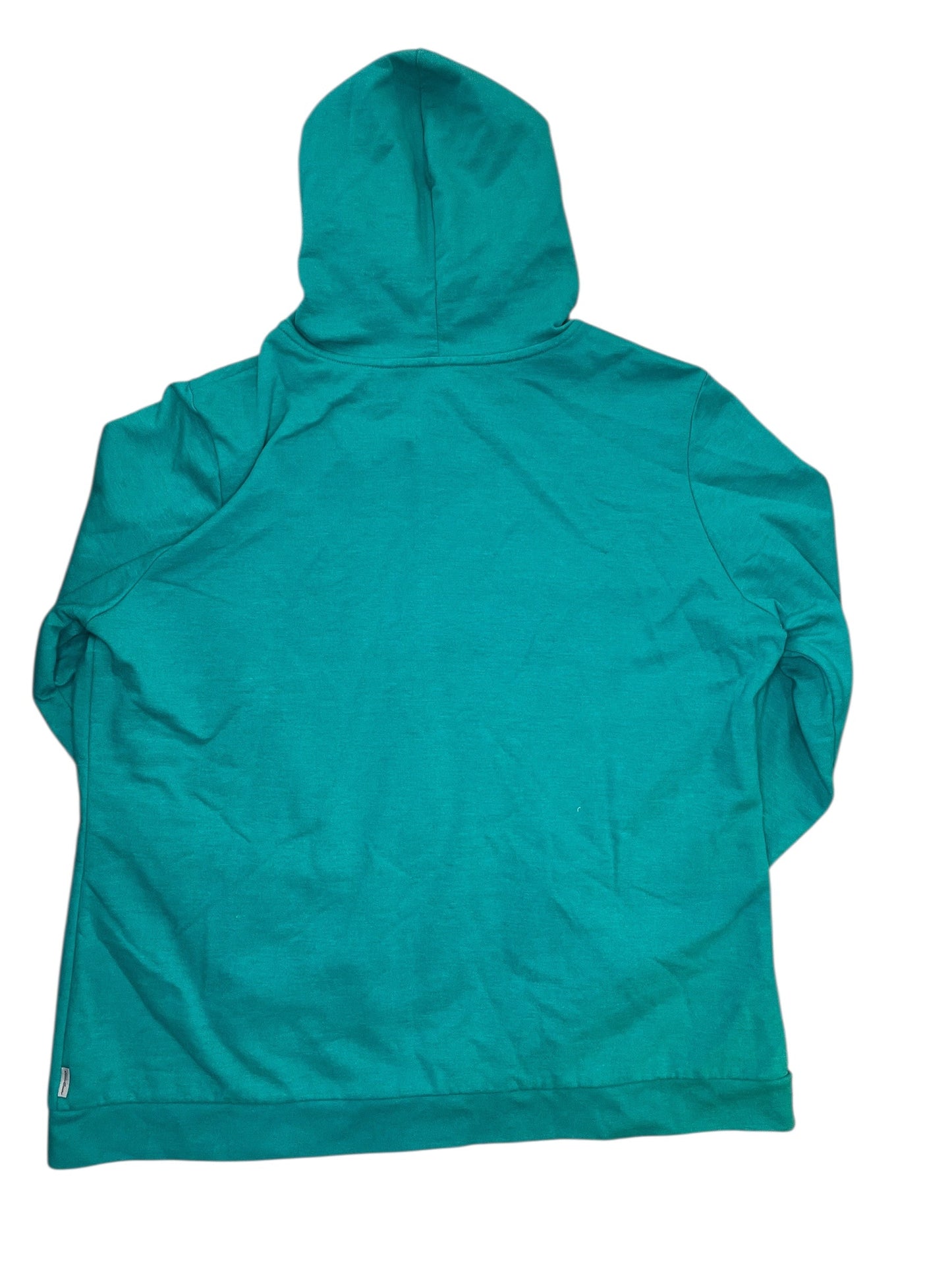 Jacket Fleece By Eddie Bauer In Teal, Size:Xl