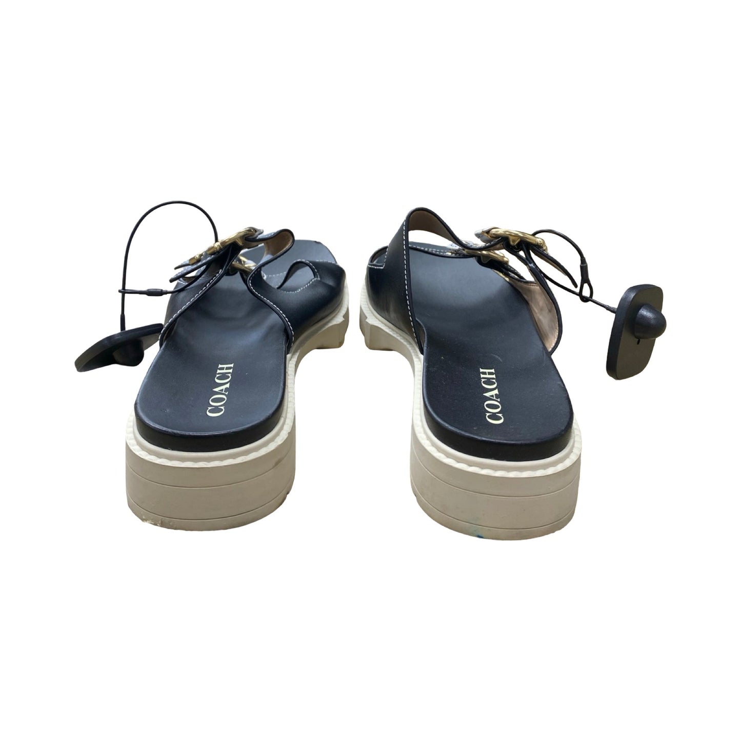 Sandals Designer By Coach In Multi, Size:9.5