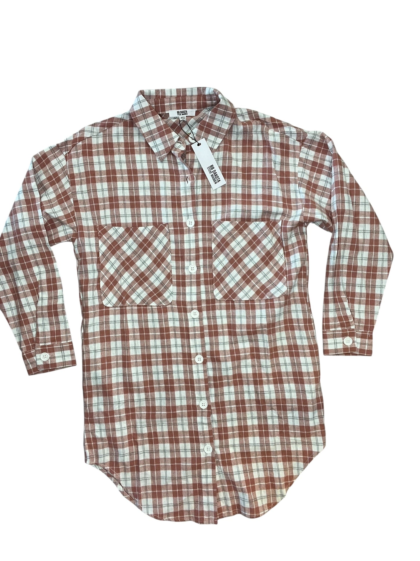 Dress Casual Short By Bb Dakota In Plaid Pattern, Size:Xs