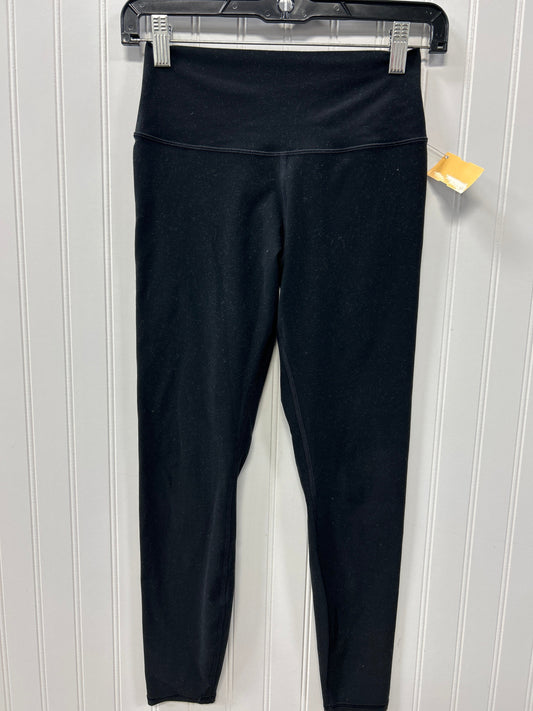 Athletic Leggings By Alo In Black, Size:Xs