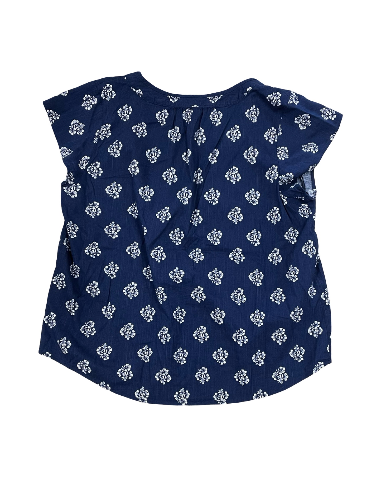 Top Ss By St Johns Bay In Blue & White, Size:Xlp