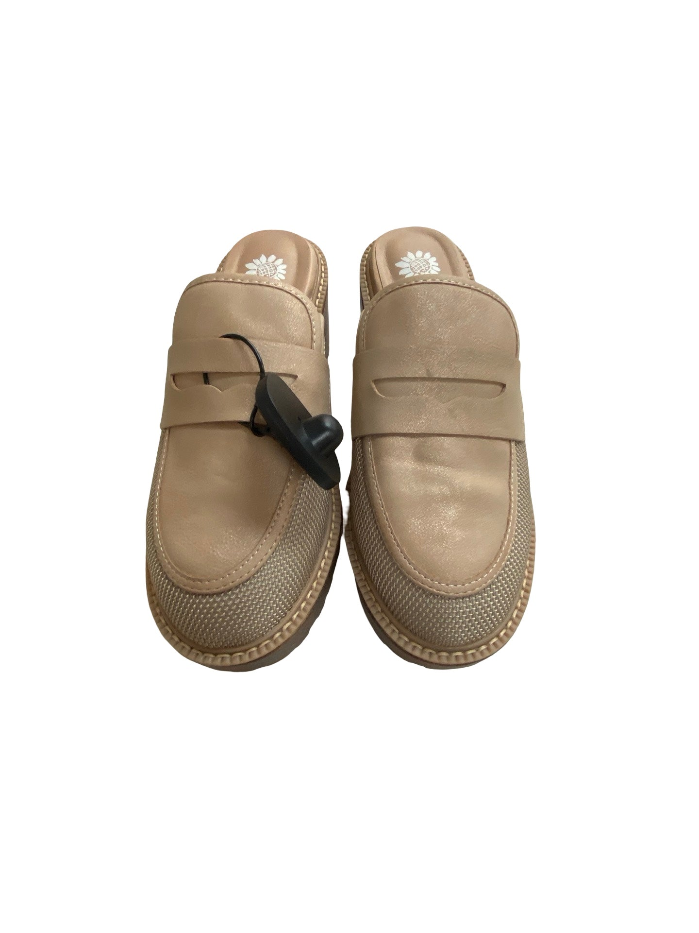 Shoes Heels Block By Yellow Box In Brown, Size:7.5