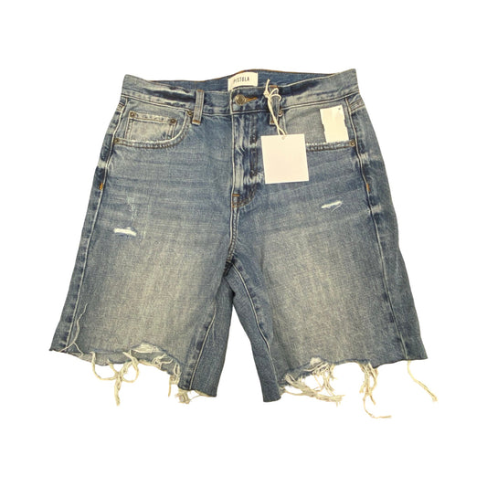 Shorts By Pistola In Blue Denim, Size:4