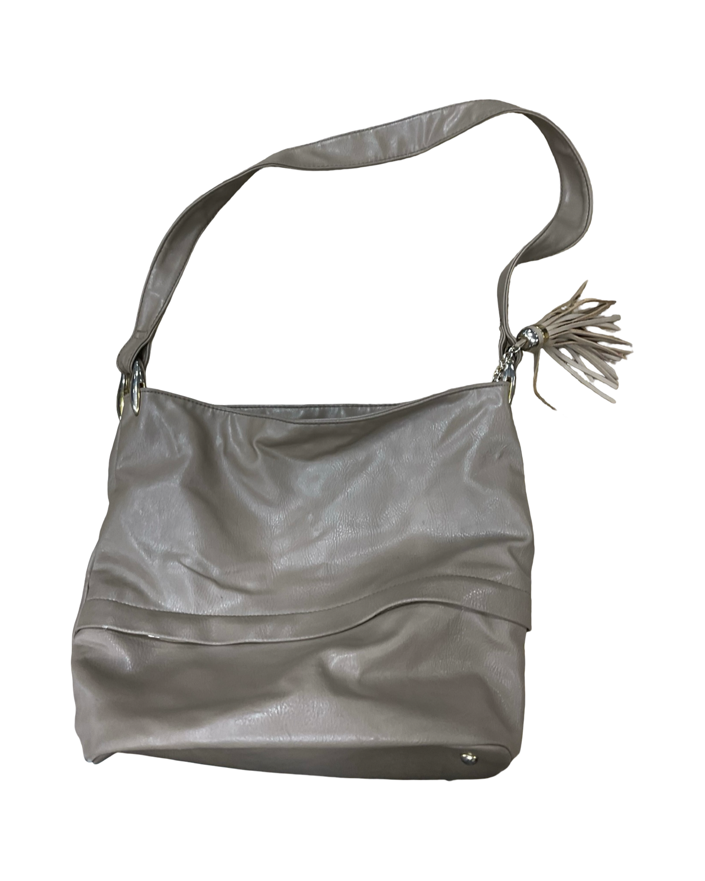 Handbag By Clothes Mentor In Taupe, Size:Large