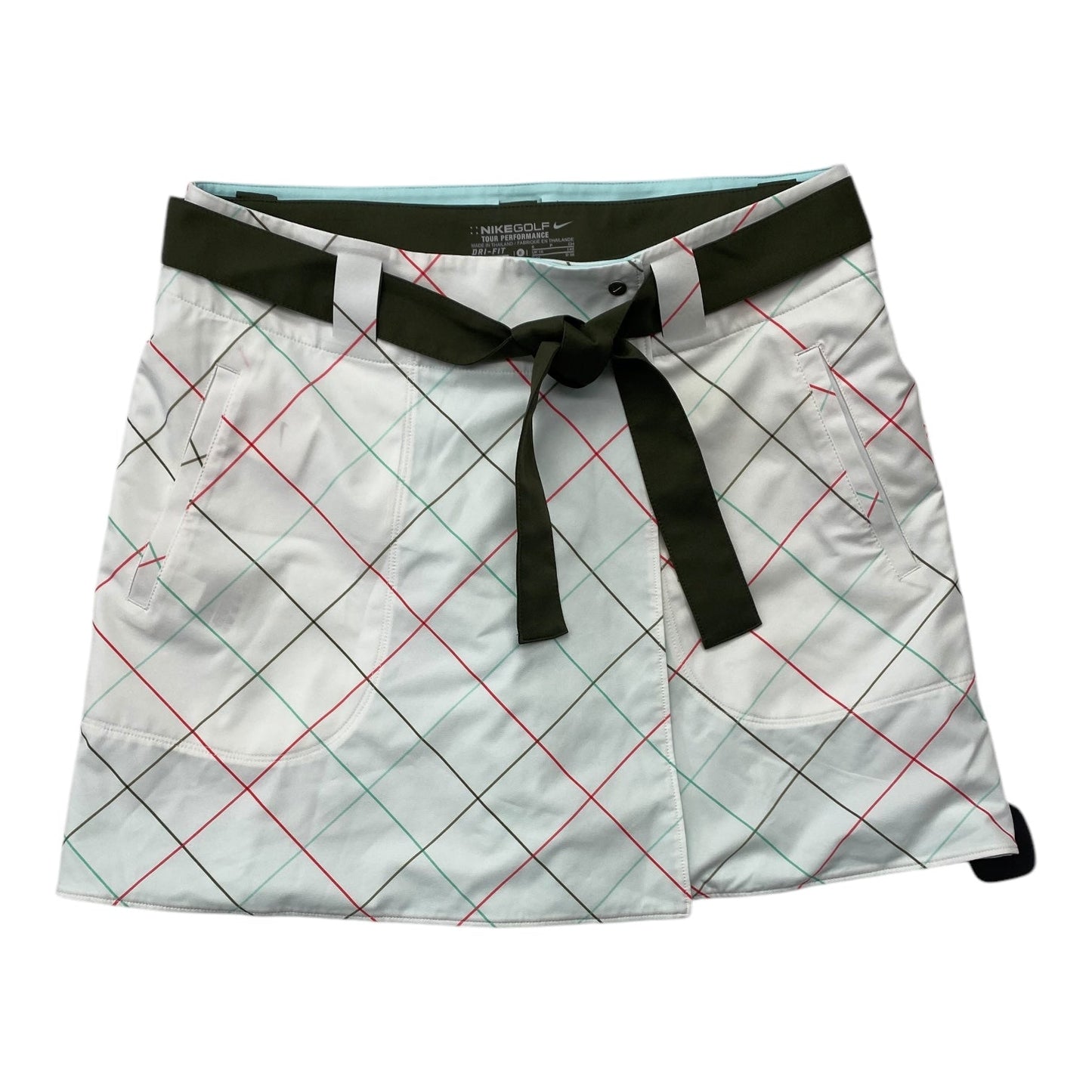 Athletic Skort By Nike In Multi, Size:6