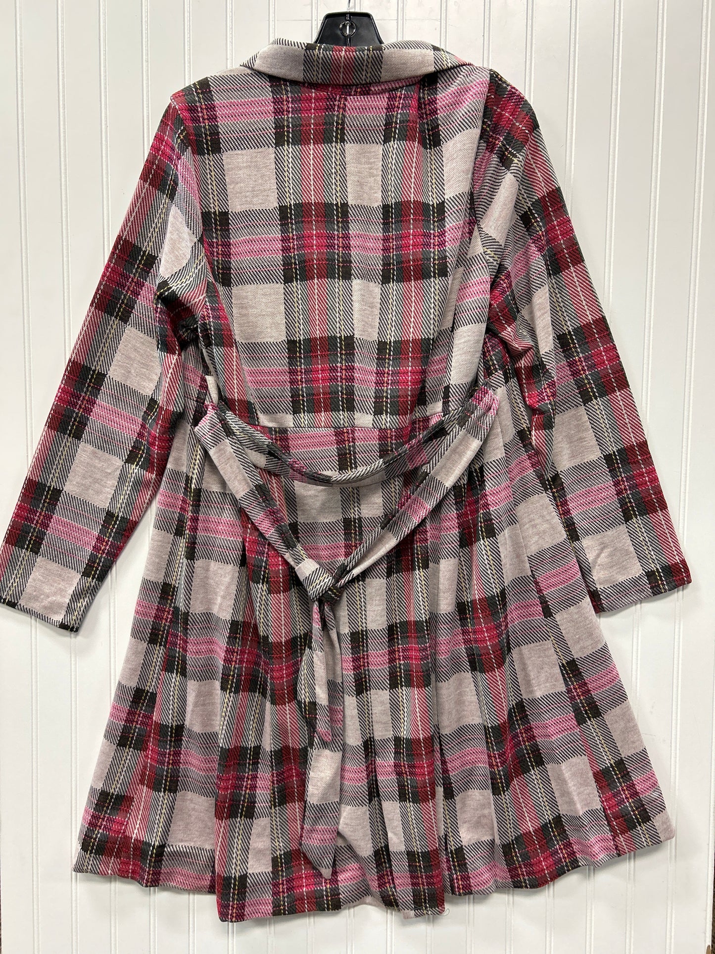 Coat Peacoat By Torrid In Plaid Pattern, Size:1X