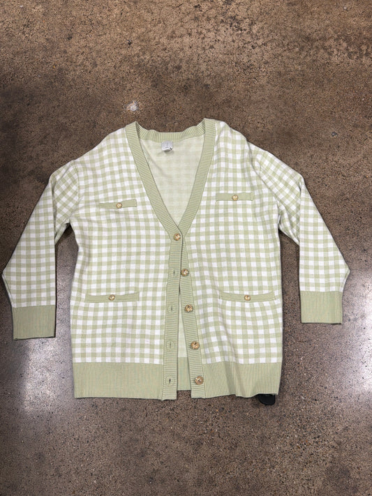 Cardigan By Joie In Green, Size:L