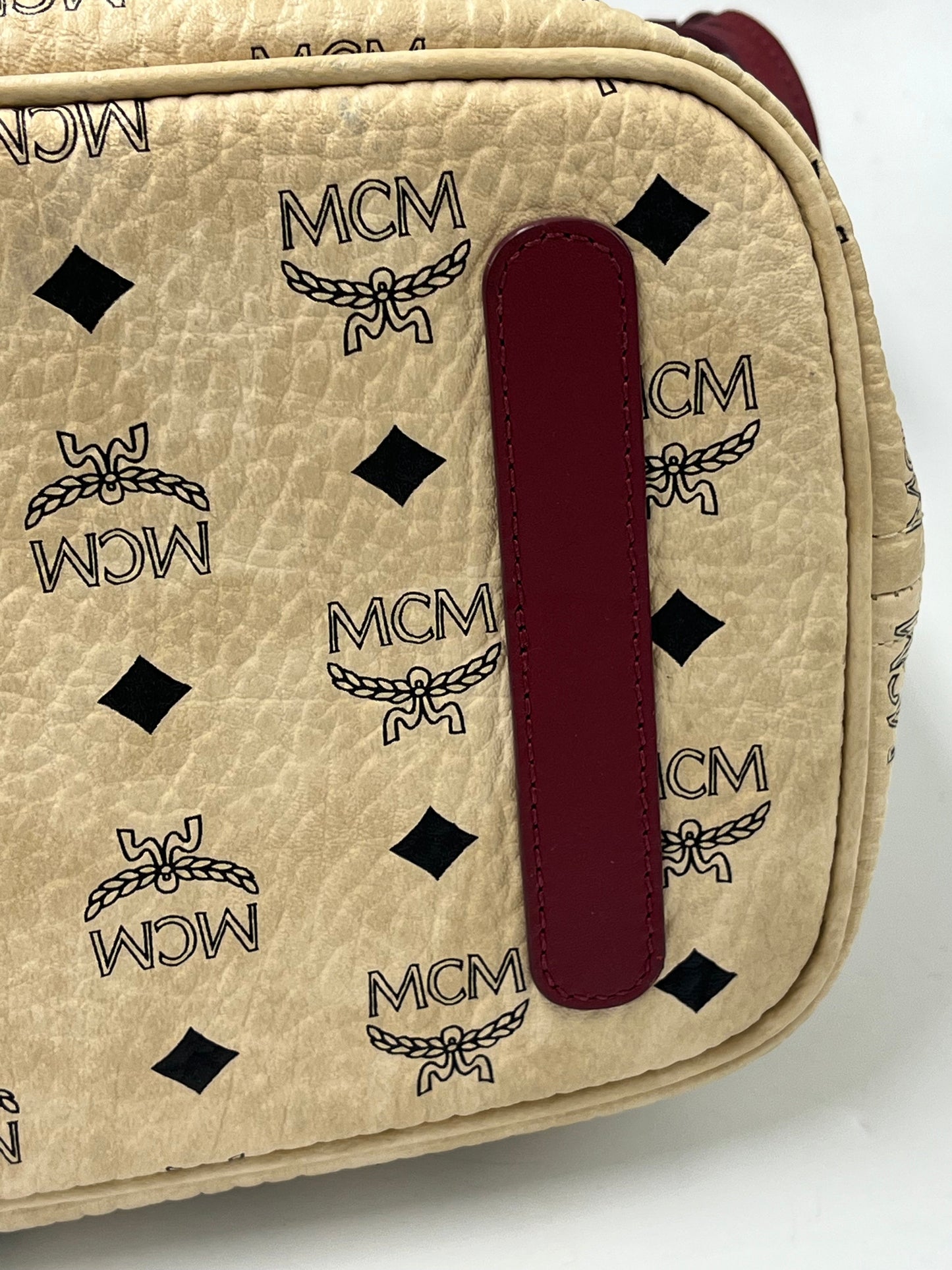 MCM Liz Shopper Luxury Designer Tote w/ Pouchette