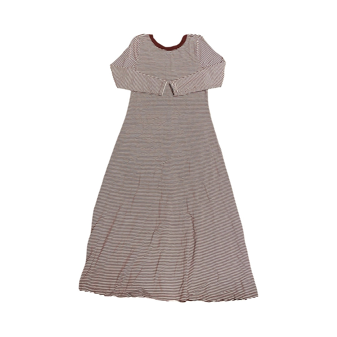 Dress Casual Maxi By Loft In Striped Pattern, Size:S