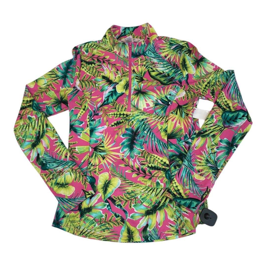 Athletic Jacket By Tommy Bahama In Multi, Size:M