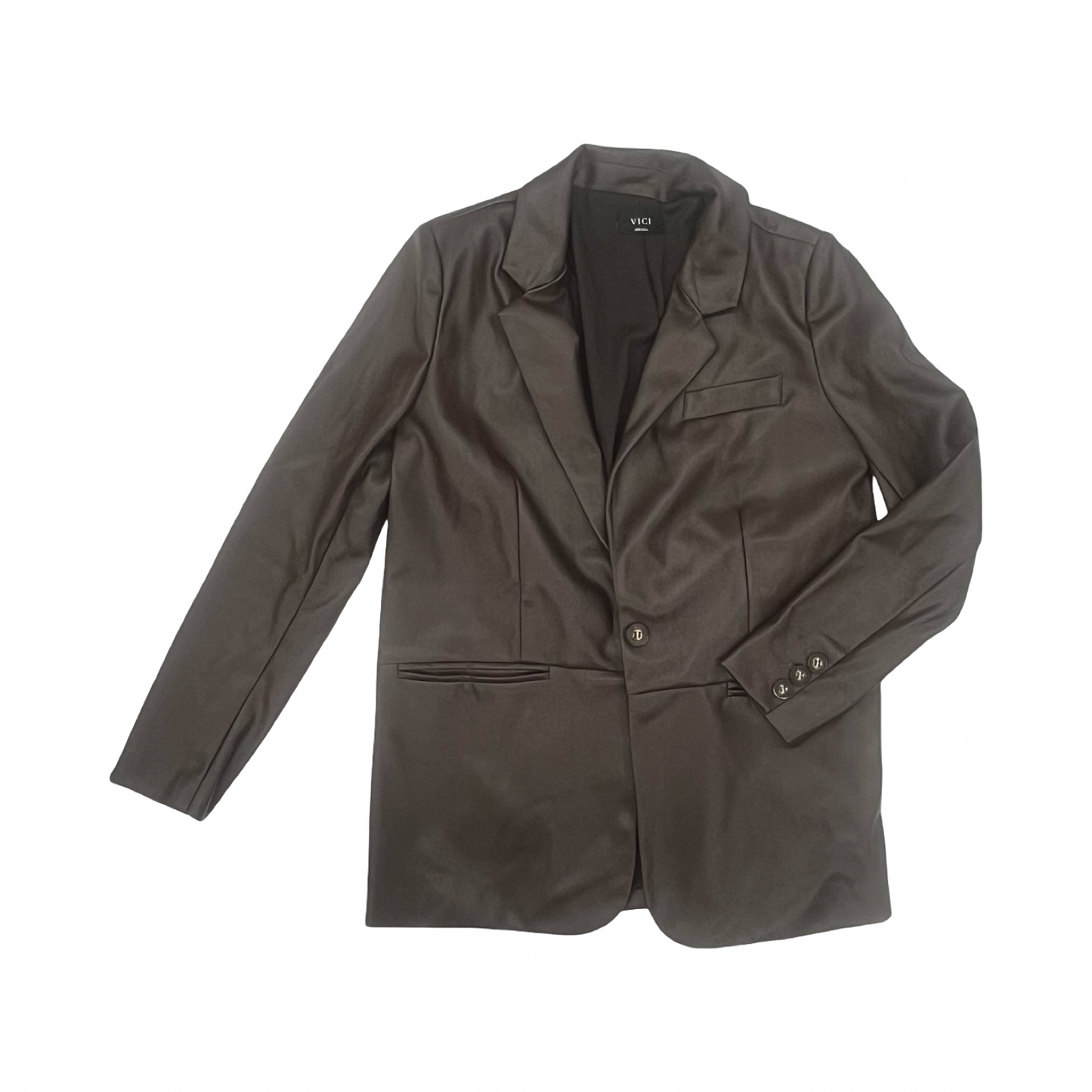 Blazer By Vici In Brown, Size:S