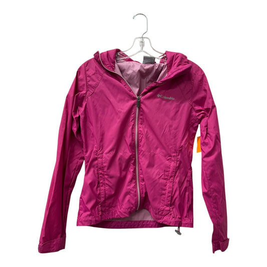 Athletic Jacket By Columbia In Pink, Size:Xs