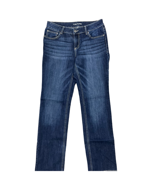 Jeans Boot Cut By Maurices In Blue Denim, Size:8L