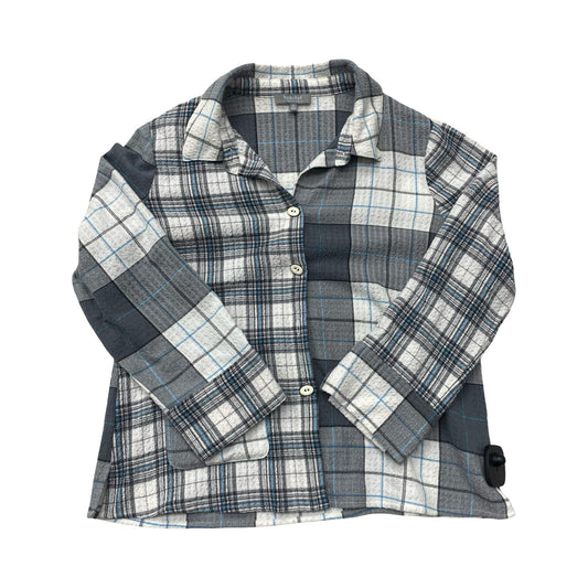 Top Ls By Habitat In Grey & White, Size:Xs