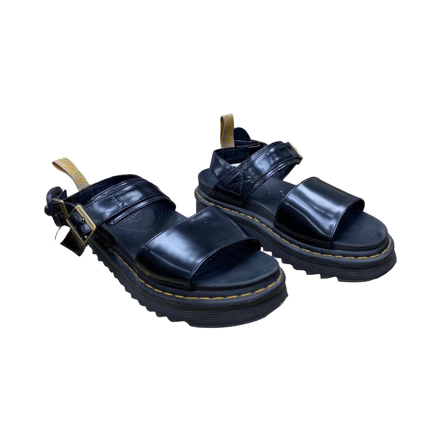 Sandals Designer By Dr Martens In Black, Size:8