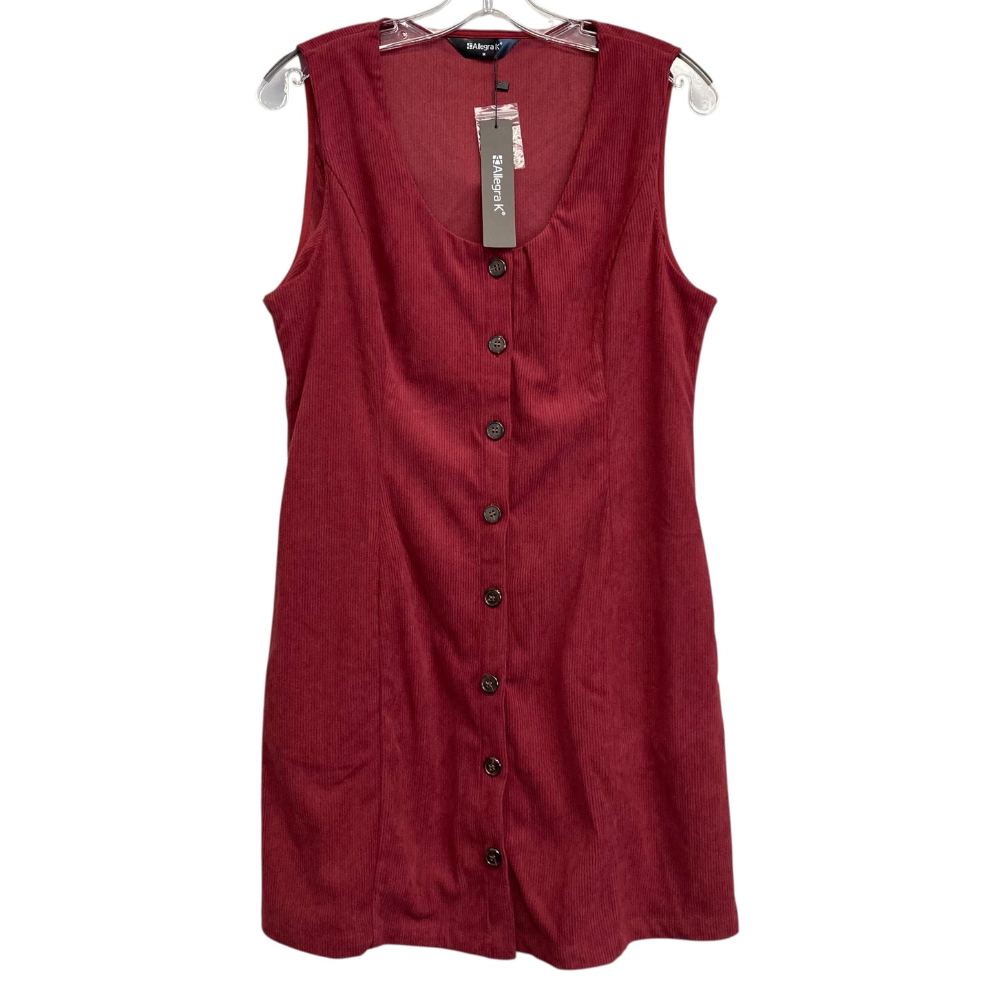 Dress Casual Short By Allegra K In Red, Size:M
