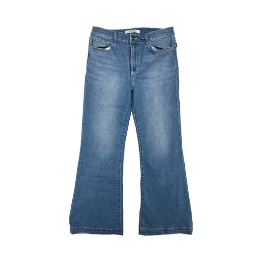 Jeans Flared By Joes Jeans In Blue Denim, Size:12P