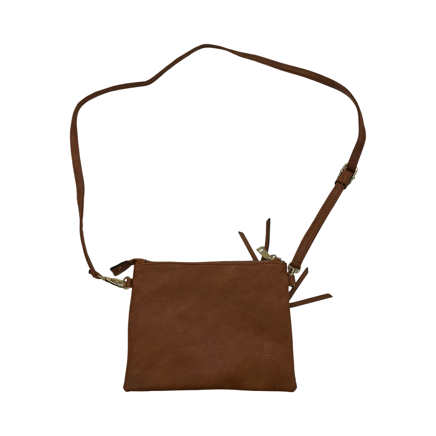Crossbody By Clothes Mentor In Tan, Size:Small