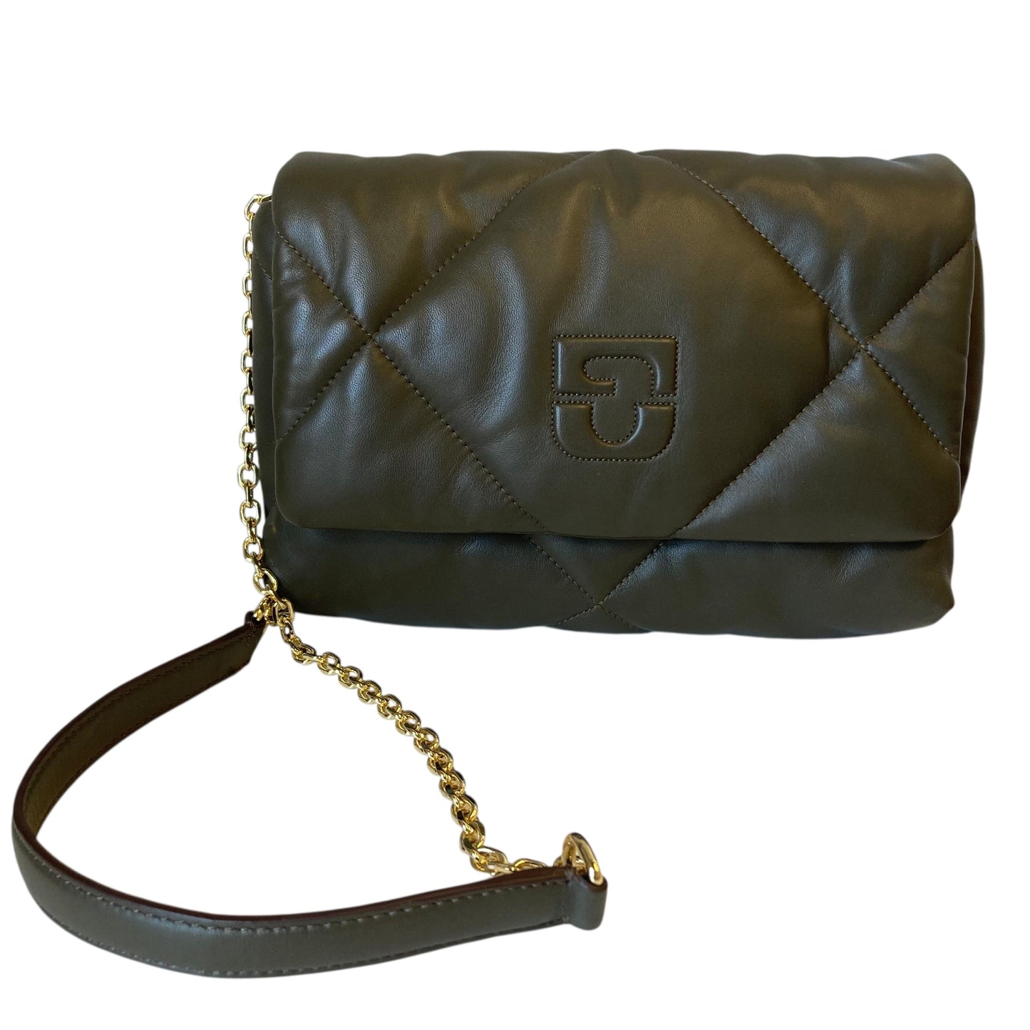 Handbag By Gerard Darel In Grey, Size:Small
