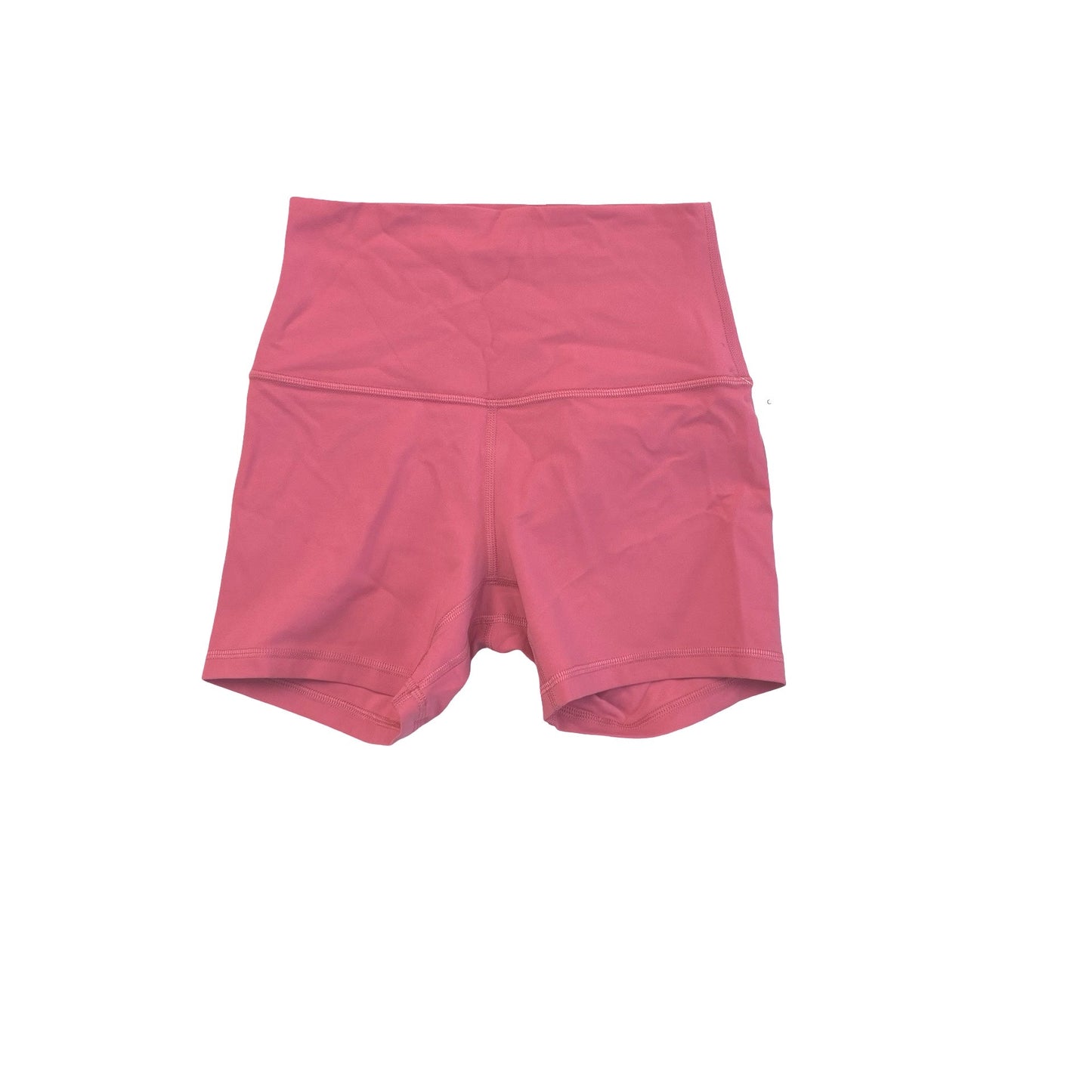 Athletic Shorts By Lululemon In Pink, Size:4