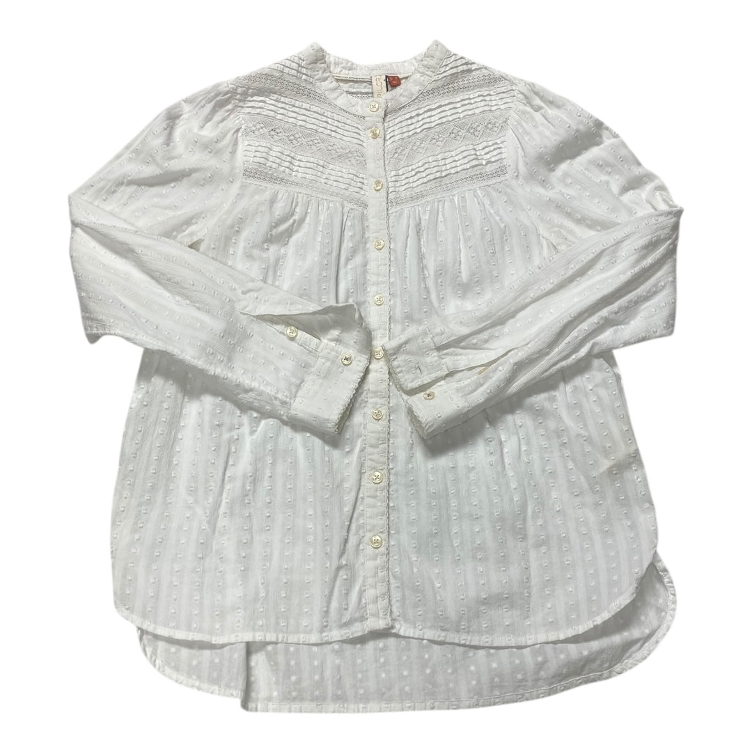 Top Ls By Pilcro In White, Size:10