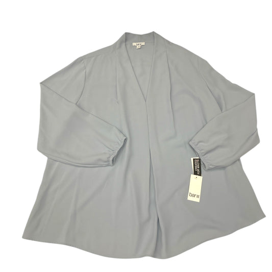 Top Ls By Bar Iii In Blue, Size:3X