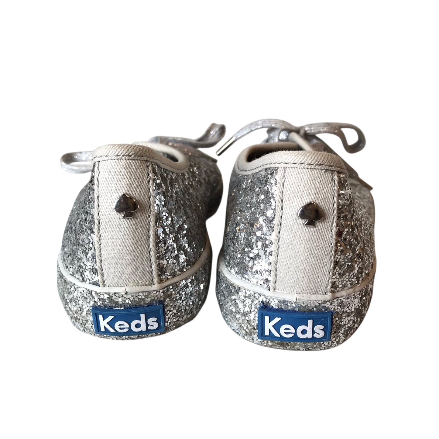 Shoes Sneakers By Keds In Silver, Size:7
