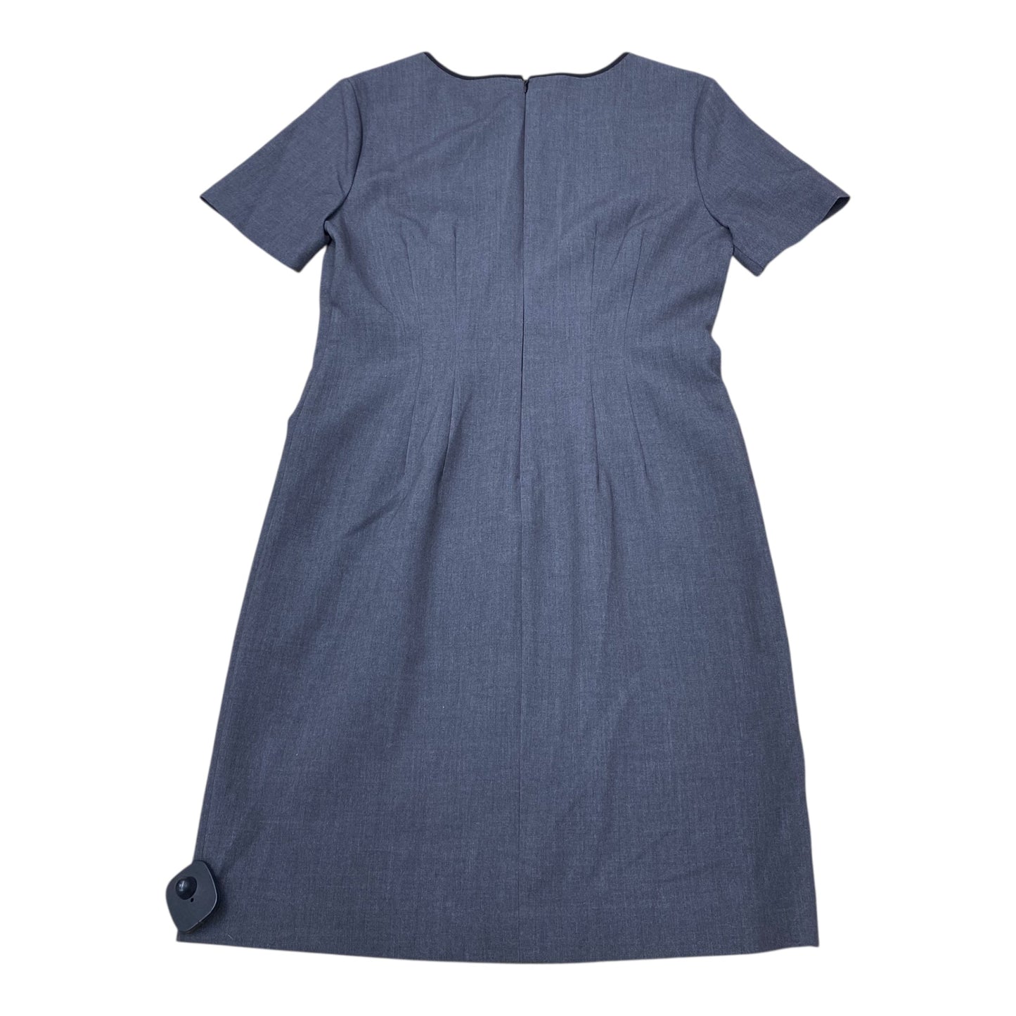 Dress Casual Midi By T Tahari In Grey, Size:S