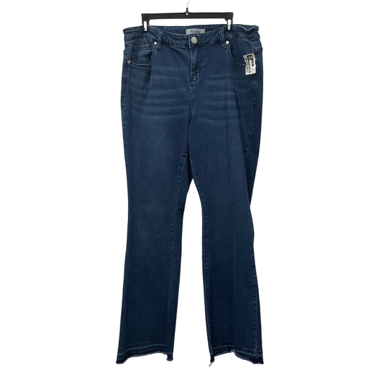 Blue Denim Jeans Boot Cut Arula, Size 16