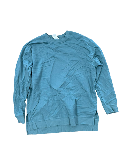 Sweatshirt Crewneck By Members Mark In Green, Size:M