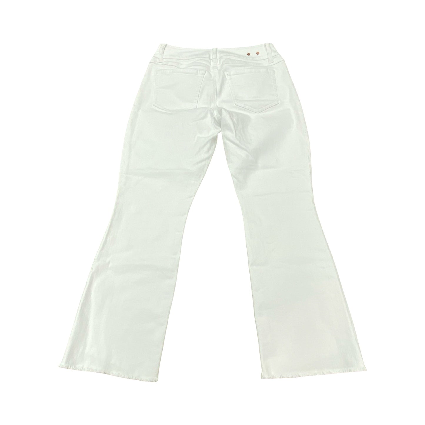 Jeans Cropped By Cabi In White, Size:4