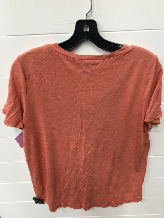 Top Ss Basic By Jessica Simpson In Coral, Size:M
