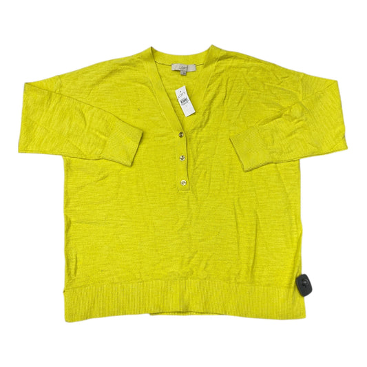 Sweater By Loft In Yellow, Size:L