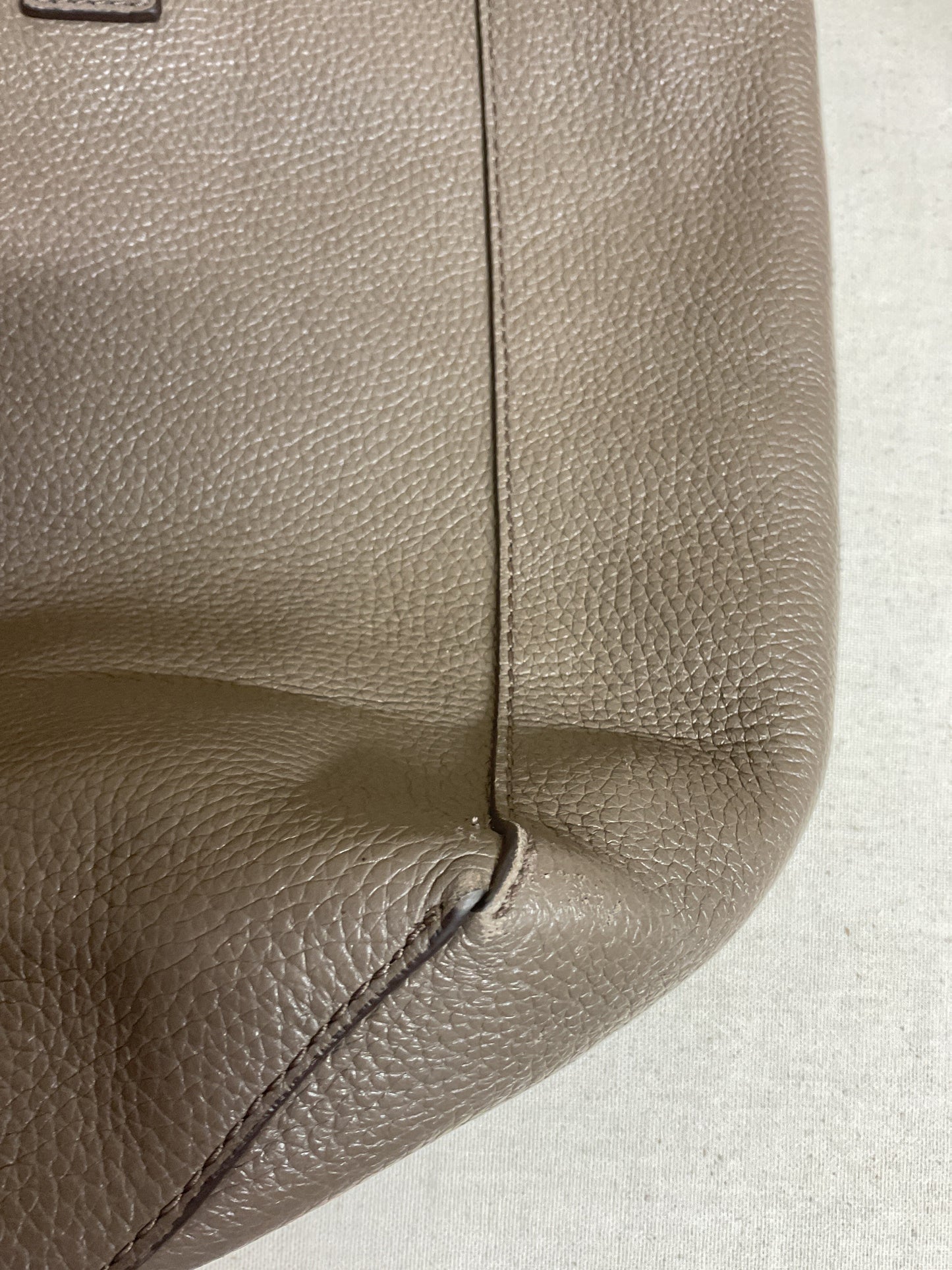 Handbag Designer By Michael Kors In Taupe, Size:Large