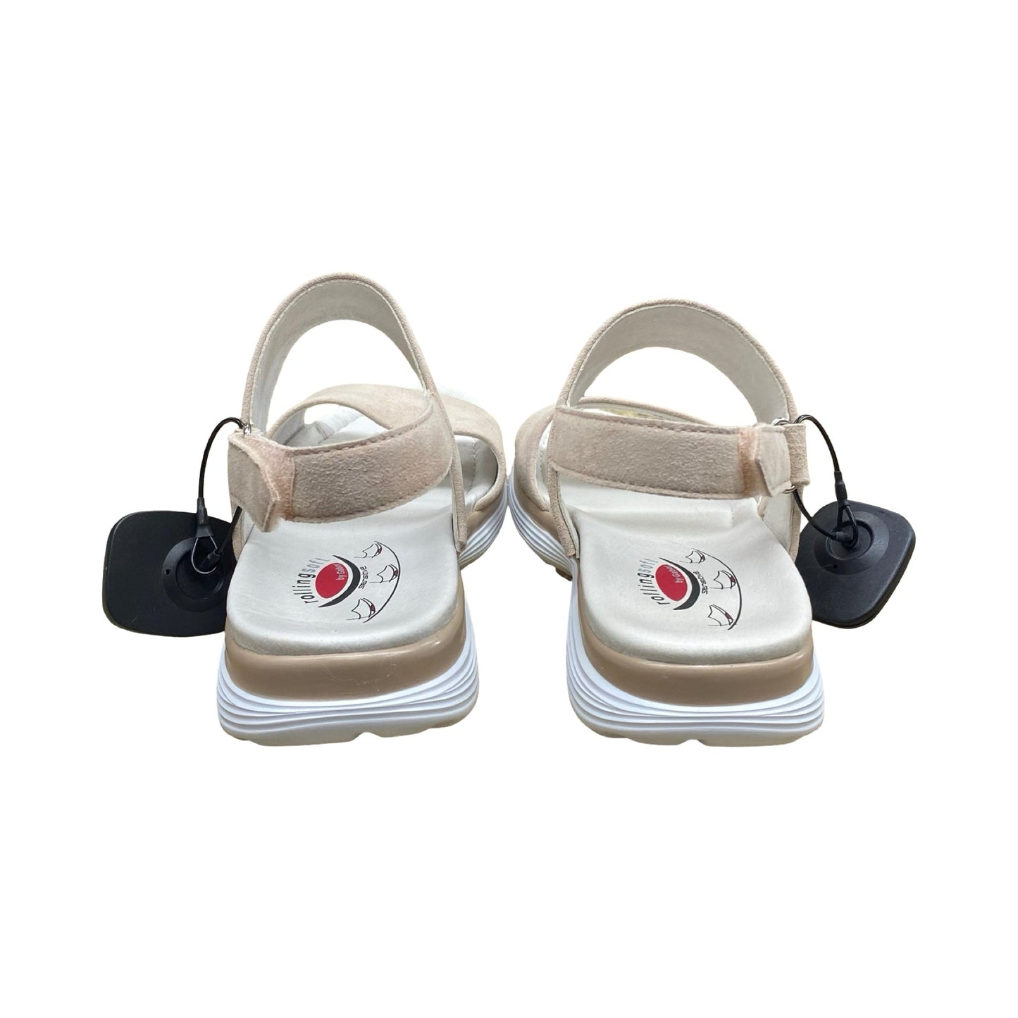 Sandals Flats By Cmc In Pink, Size:10.5