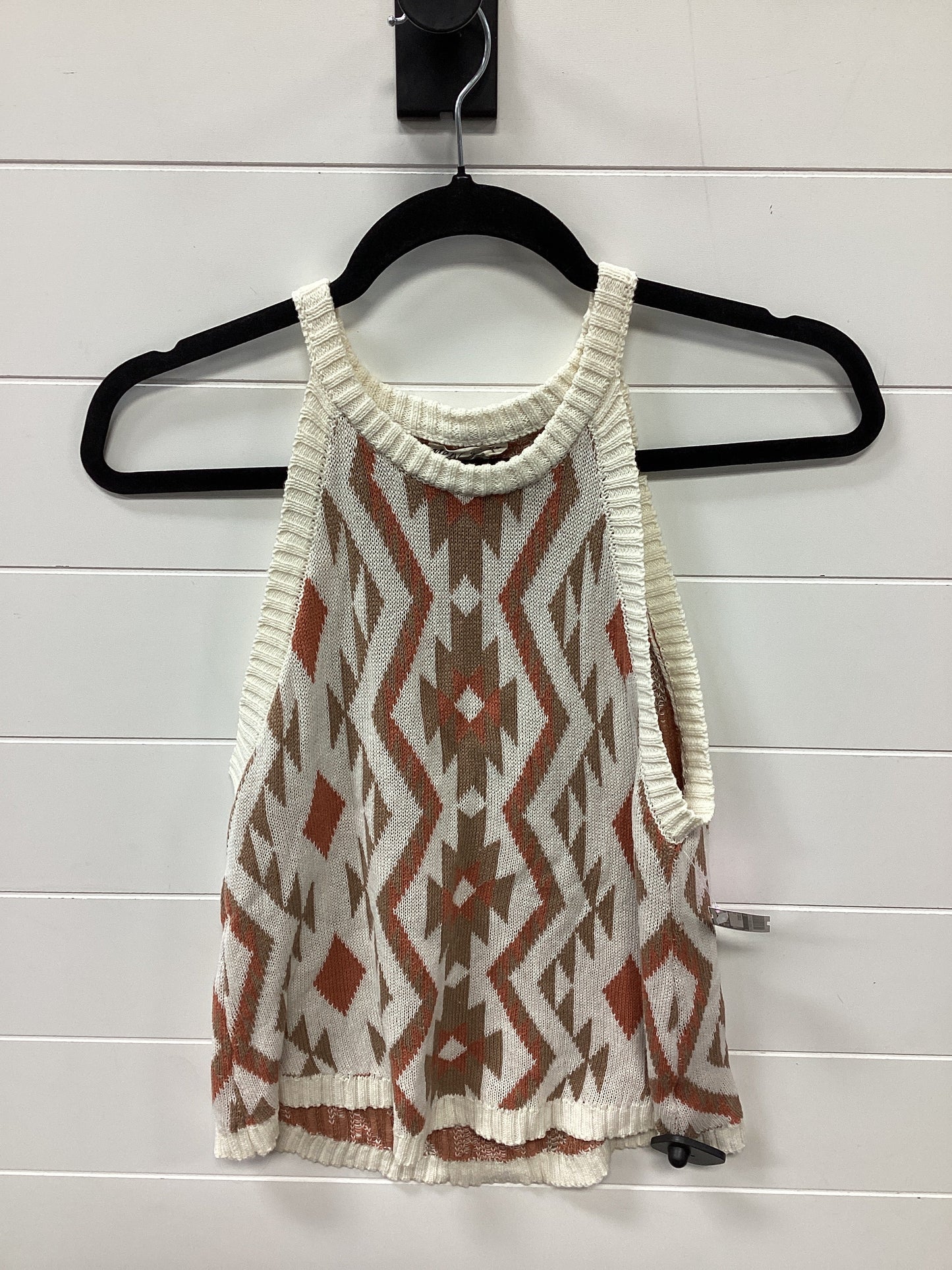 Top Sleeveless By Cmc In Cream, Size:M