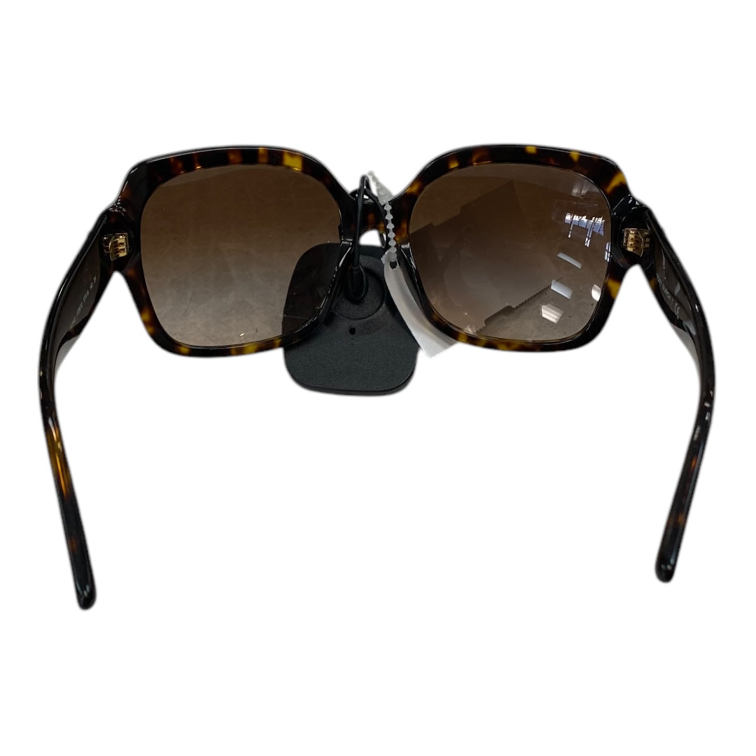 Sunglasses Designer By Tory Burch In Brown