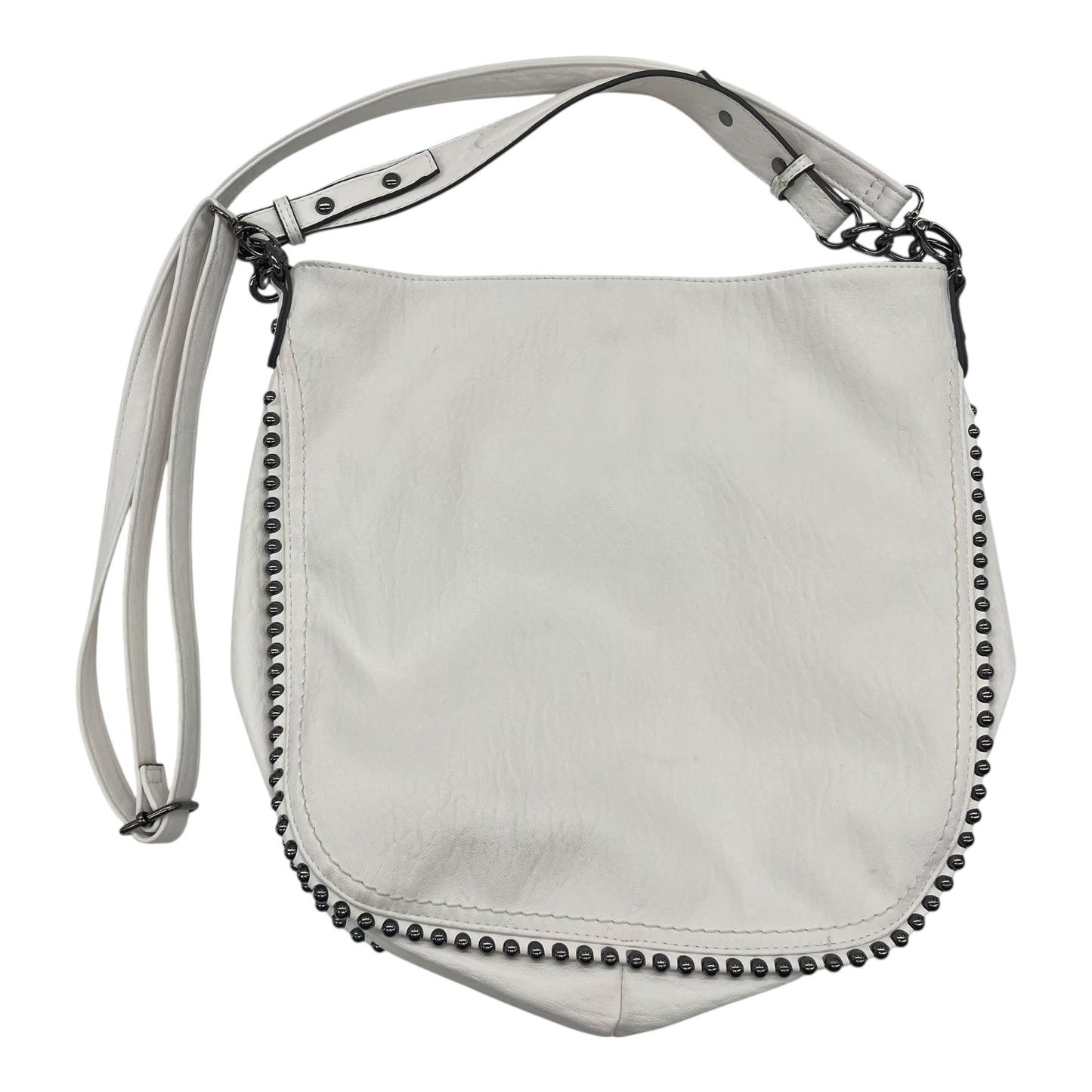 Handbag By Jessica Simpson In White, Size:Large