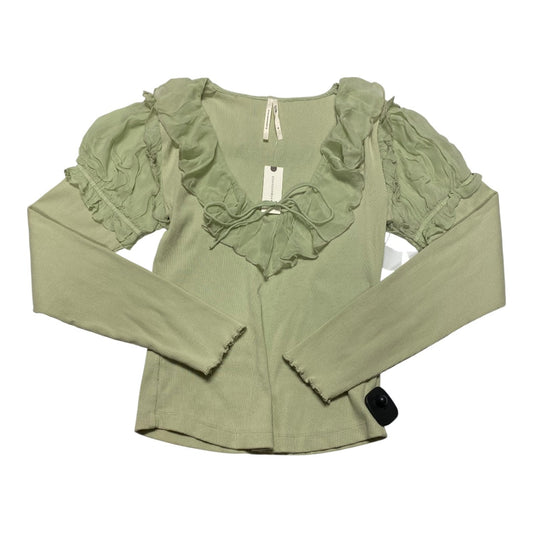 Top Ls By Anthropologie In Green, Size:M