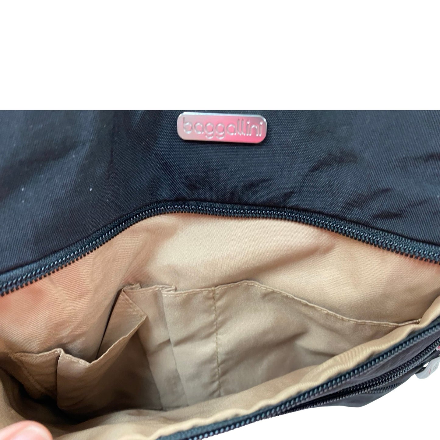 Handbag By Baggallini In Black, Size:Medium