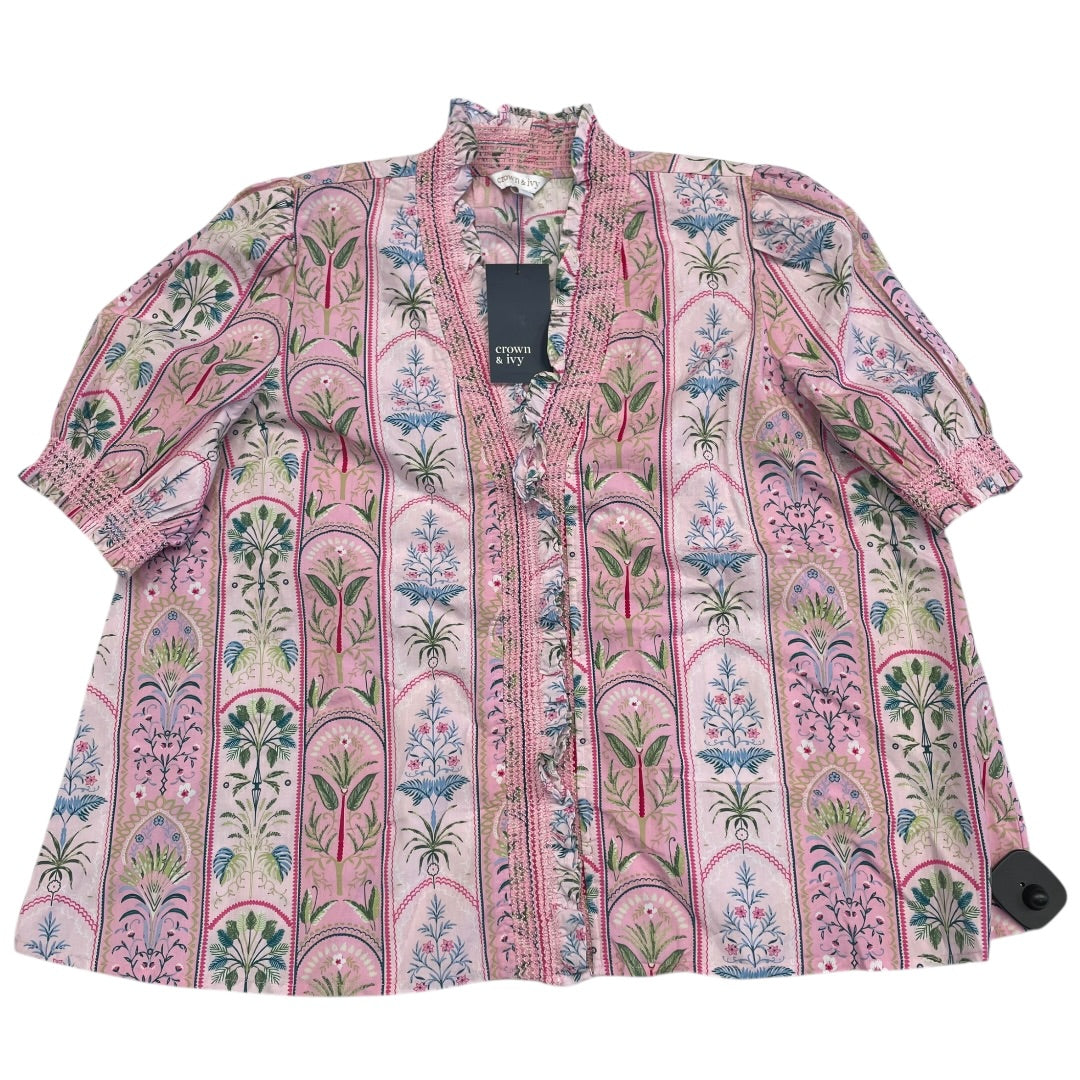 Top Ss By Crown And Ivy In Multi, Size:Xl