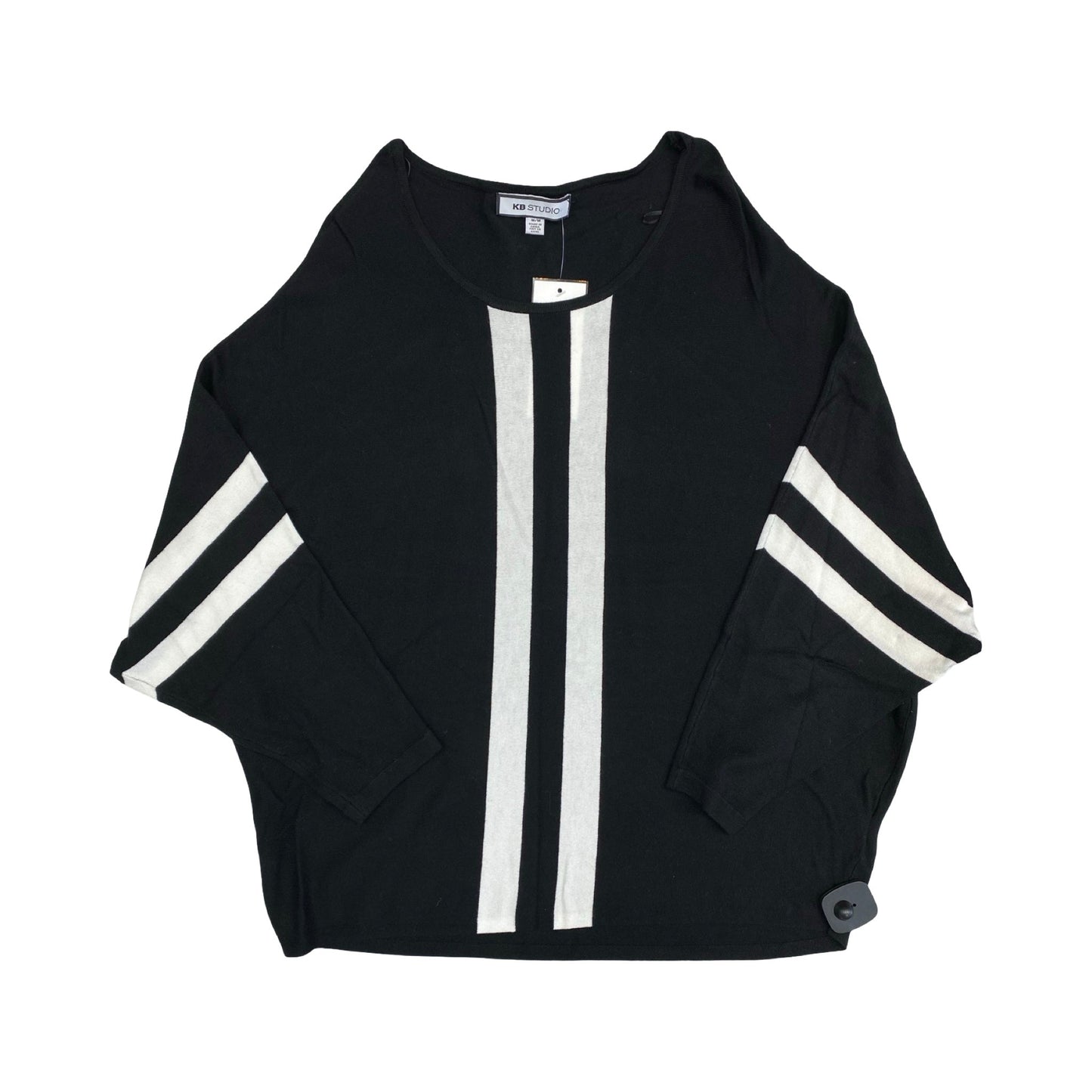 Sweater By Cmc In Black & White, Size:M