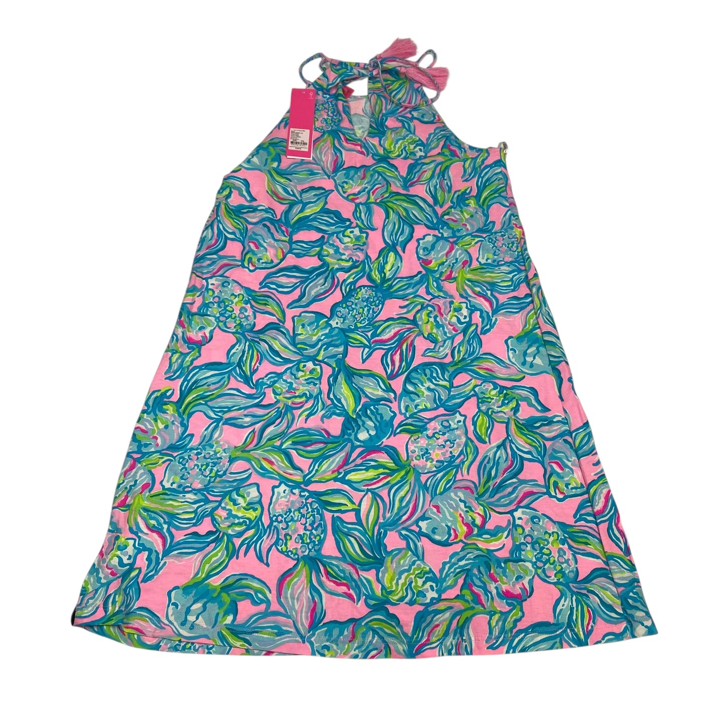 Dress Designer By Lilly Pulitzer In Blue & Pink, Size:Xxs