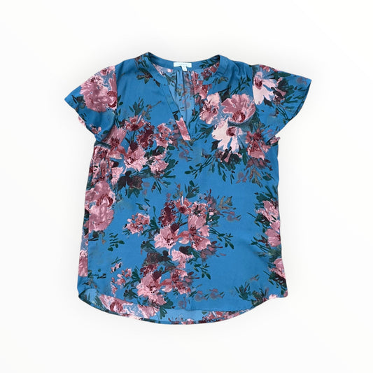 Top Ss By Maurices In Blue & Pink, Size:S