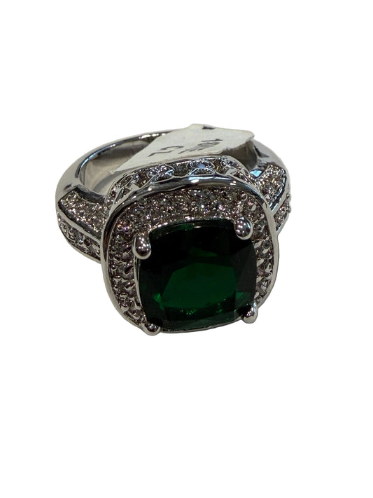 Ring Statement By Clothes Mentor In Silver, Size:8