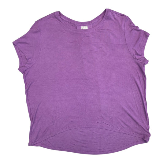 Athletic Top Ss By Athleta In Purple, Size:S
