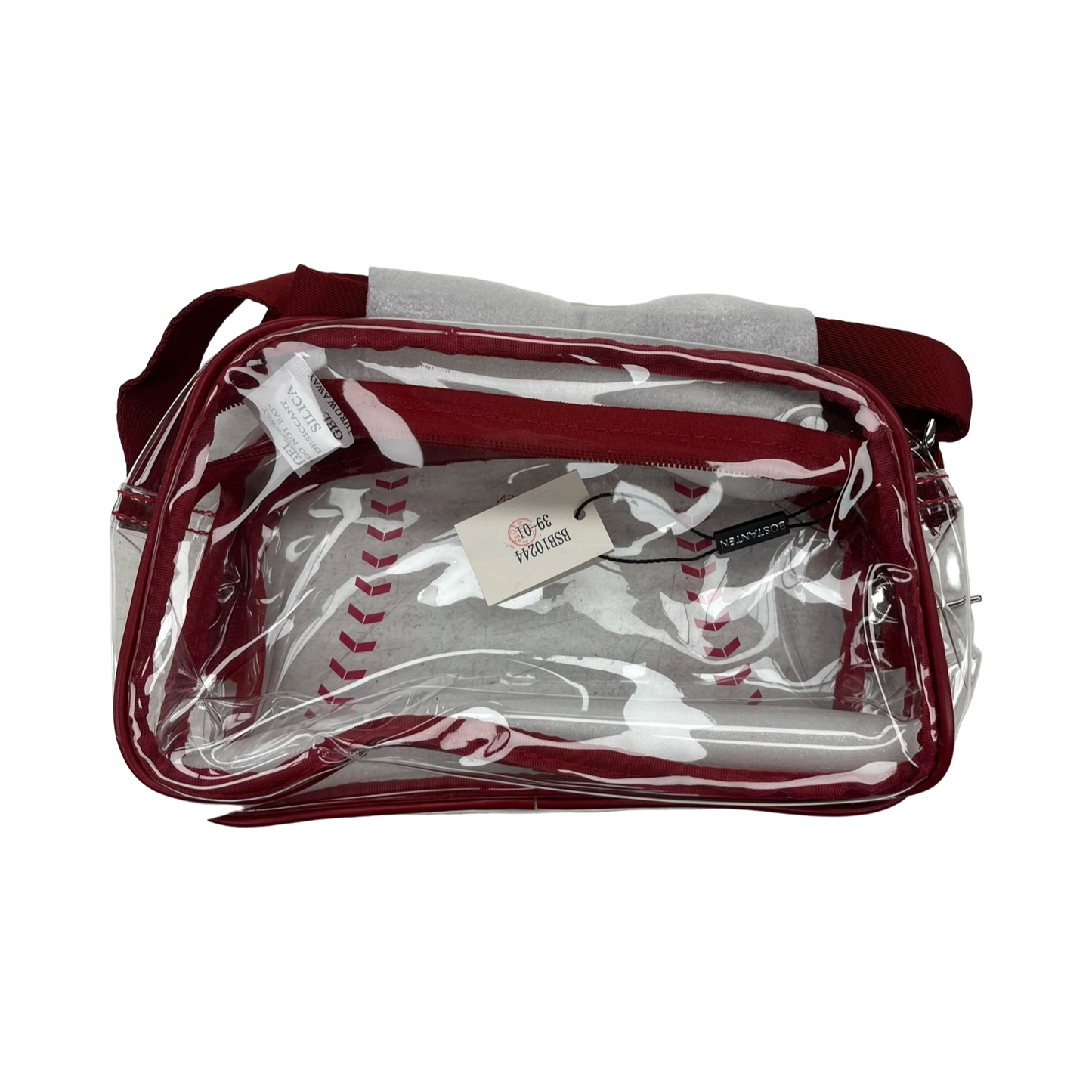 Crossbody By Clothes Mentor In Clear, Size:Small
